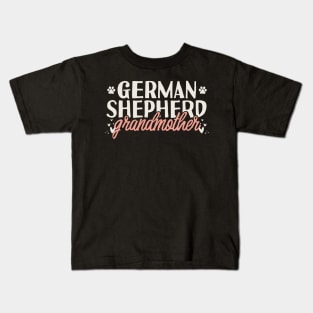 German Shepherd Grandmother Gift Kids T-Shirt